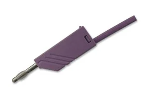 TEST LEAD, VIOLET, 1M, 60V, 32A, Banana Test Leads | 934063109 - Bild 1 von 2