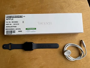 Apple Watch Series 7 41mm Midnight Cellular + GPS EXCELLENT CONDITION - Zdjęcie 1 z 6