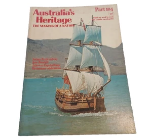 Vintage 1970 Australia's Heritage 'The Making of a Nation' Magazine Issue #104 - Picture 1 of 3