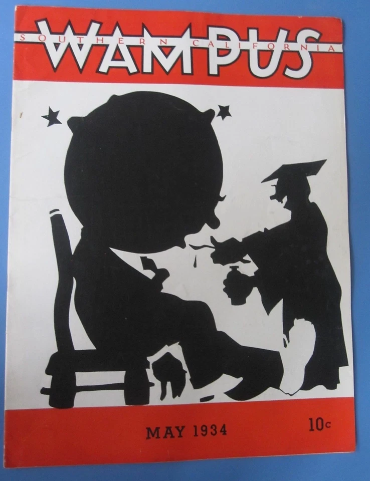 WAMPUS Southern California USC magazine - MAY 1934  - COLLEGE HUMOR MAGAZINE - Image 1 of 1
