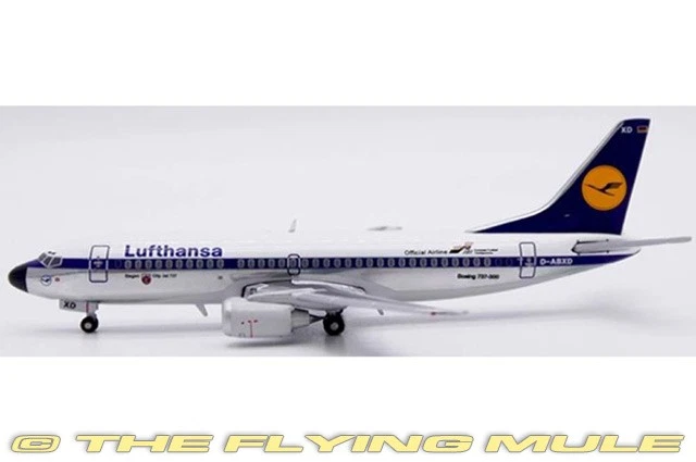 JC Wings 1:400 737-300 Lufthansa D-ABXD - Image 1 of 1