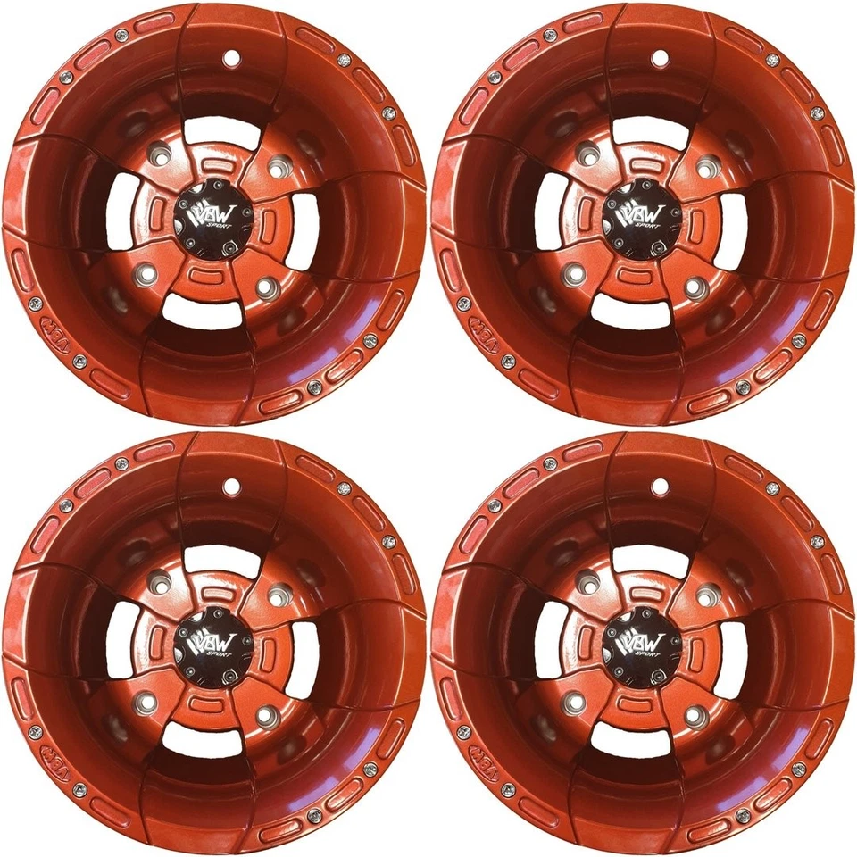 VBW Felgensatz AEON Cobra 10x8 LK156 / 10x10 LK110 candy red Quad Felgen - Bild 1 von 1