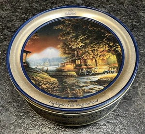 Vintage Cigno Edizione Limitata Tin da collezione 2002 "Il punto culminante del quartiere" - Foto 1 di 7
