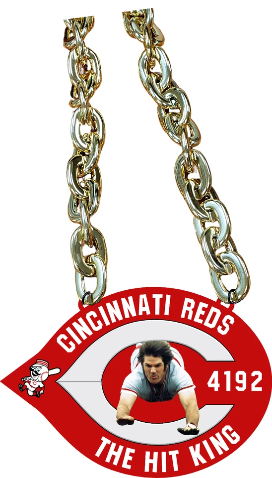 Pete Rose Hit King 4192 Chain Necklace - Image 1 of 1