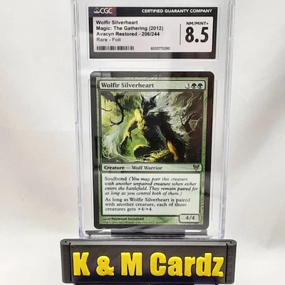 MTG - Avacyn Restored - Wolfir Silverheart - Foil - Graded - CGC 8.5 - Image 1 of 4