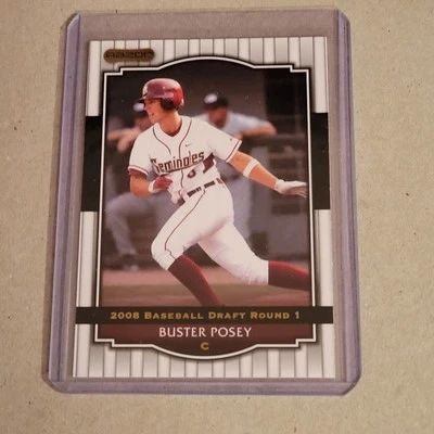 2008 Razor Signature Series Buster Posey Rookie RC #5 - Image 1 of 2