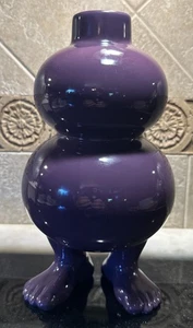 Dylan Kendall Purple Efeet Purple Tall Vase with human feet - Picture 1 of 7