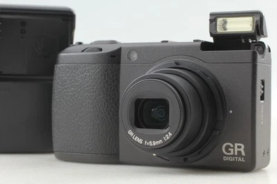 [ MINT ] RICOH GR DIGITAL II 2 10.1 MP Black Compact Digital Camera From JAPAN - image 1 of 4