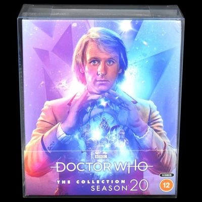 STEELBOOK CENTRAL DW7 Blu-ray Protectors for Doctor Who The Collection Box Sets (Pack of 1)
