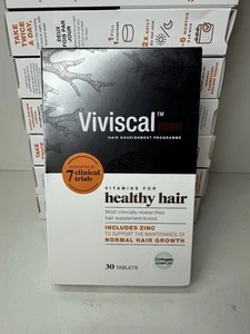 VIVISCAL Man Hair Supplement - NEW- Authentic- 30 Tablets EXP 04/25 - Picture 1 of 3