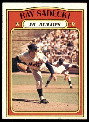 1972 Topps Set Break Ray Sadecki In Action #564 NR-MINT - Image 1 of 2