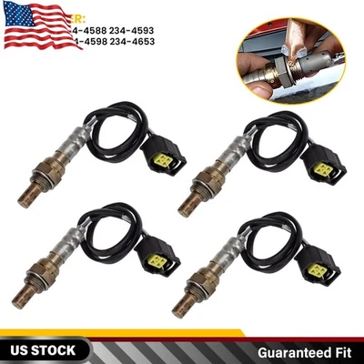 4X Oxygen O2 Sensor 234-4588 For 2001-2018 Jeep Wrangler V6 3.6L 3.8L L6 4.0L - Image 1 of 4