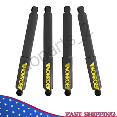 4 Amortiguadores y puntales delanteros traseros Monroe para Chevrolet C70 1980-1980 Foto 1 de 4