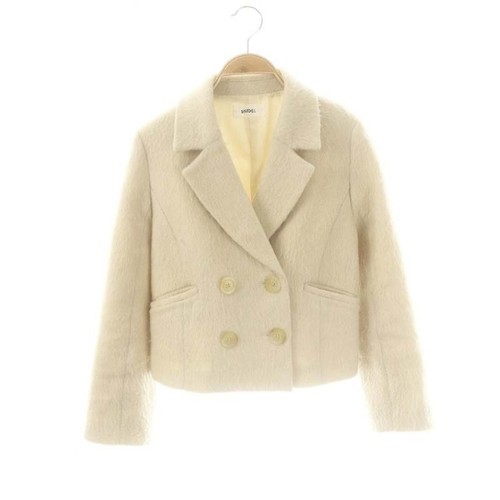 OFF WHITE Snydel SNIDEL VARIER GIACCA CORTA DOPPIA SARTORIALE F OFF WHITE HK Usato4019b