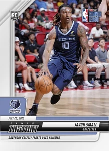 2025-26 Panini Instant Javon Small ROOKIE CARD 1/88 SP Memphis Grizzlies #49 RC - Picture 1 of 2