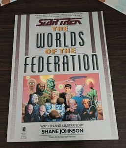 Star Trek, Worlds of the Federation, Shane Johnson, Guide To The Federation - Picture 1 of 17