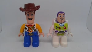 2x Lego Duplo Figuren Woody Buzz Lightyear Toy Story Pixar - Bild 1 von 3