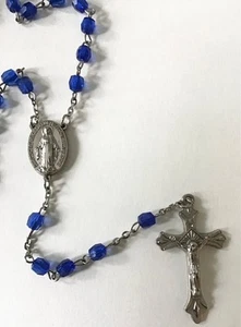 BLUE MARY ROSARY - Picture 1 of 5