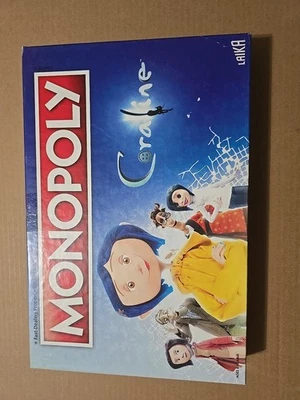 Coraline Monopoly Laika Juego de Mesa Completo Hasbro 2019 Raro Foto 1 de 4