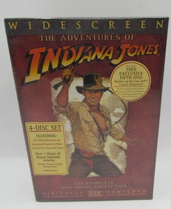 The Adventures of Indiana Jones Complete DVD Collection 4 Discs NEW SEALED 🔥 - Picture 1 of 6
