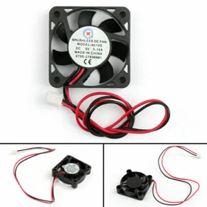 4X DC Brushless Cooling Fan 5V 0.15A 4010s 40x40x10mm 2 Pin CUP Computer Fan H7 - Afbeelding 1 van 7
