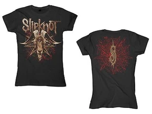 SLIPKNOT - Thrid Eye Goat - Girlie Girl Damen Woman Shirt - Größe Size XL - Bild 1 von 3