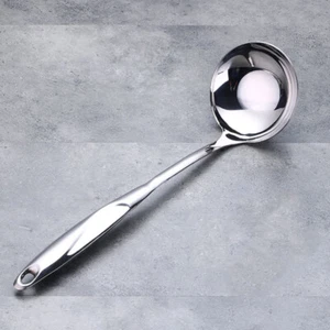  Stainless Steel Spoon Spatula Cookware Kitchen Gadgets Cooking Utensils - Picture 1 of 12