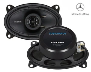 CRUNCH 6x4 COAXIAL SPEAKERS FOR MERCEDES BENZ W126 S-CLASS - Picture 1 of 4