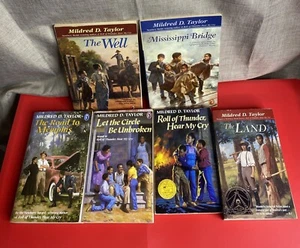 Mildred D Taylor - 6 Book Lot - Black History Classic YA Fiction - Well Land ++ - Imagen 1 de 4