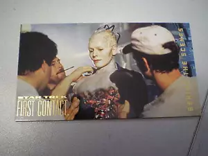 STAR TREK FIRST CONTACT TRADING CARD BEHIND THE SCENES N. BS7 - Fit for a Queen - Foto 1 di 1