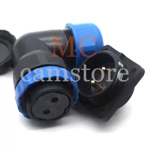 SD28 2 pines codo impermeable enchufe y enchufe conector de cable automotriz - Imagen 1 de 6
