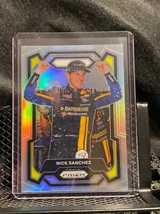 Nick Sanchez 2024 Prizm Racing - * Driver * - Silver Prizm- Card #28 - Picture 1 of 2