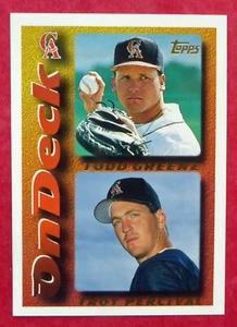 1995 Topps Troy Percival RC / Todd Greene On Deck #633 (California Angels) NM+ - Picture 1 of 2
