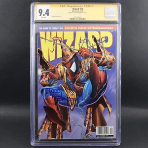 Wizard Guide Magazine 50 Todd McFarlane Cover Graded CGC 9.4 Signature Series - Picture 1 of 2