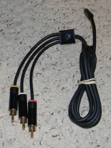 Microsoft - Cavo AV composito da 3,5 mm a RCA per Xbox - Foto 1 di 1