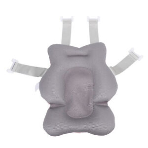 Baby Bath Seat Pillow Anti Slip 4 Corner Fixation Soft Adjustable Newborn Ba AP9