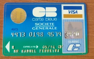 VISA PUCE BULL SOCIÉTÉ GENERALE 1994 - Imagen 1 de 2