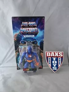 Masters Of The Universe MOTU Origins Cartoon Webstor Figure Mattel New  - Picture 1 of 3