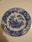 The Spode Blue Room Collection Blue & White Plate 'Girl At Well'