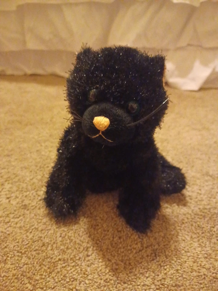 WEBKINZ - BLACK CAT - NO TAG/CODE - Image 1 of 1