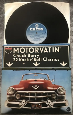Chuck Berry - Motorvatin' 22 Rock & Roll Classic's (Greatest Hits) LP TESTED VG+ - Image 1 of 4