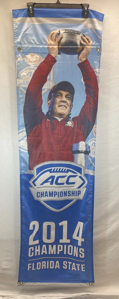 FSU Seminoles Fútbol 2014 ACC Campeonato Nacional Bandera 1.5’ X 5’ Foto 1 de 4