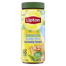 Lipton Iced Tea Mix Black Tea, Decaffeinated, 30 Quarts pack of 6 - (Free ship)