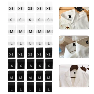 800Pcs Fabric Classify Size Labels For Clothing Friends Clothing Clothes - Picture 1 of 12