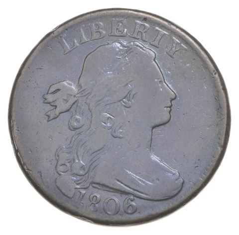 1806 Draped Bust Large Cent - S.270 *5561 Cover