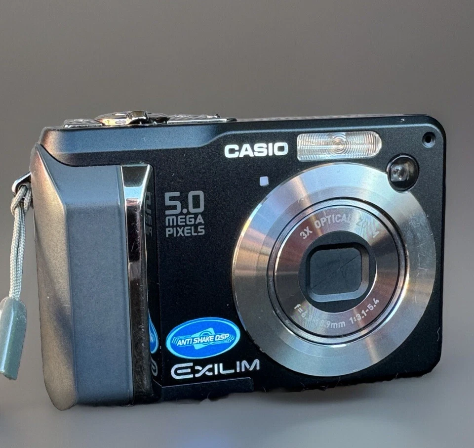 Casio Exilim EX-Z10 Digitalkamera Kompaktekamera 5MP 10x Zoom Schwarz - Bild 1 von 4