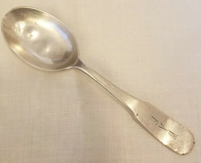 Old Newbury Crafters ONC Moulton Sterling Silver Baby Spoon with Monogram - Image 1 of 4