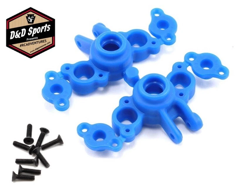 RPM 73165 Axle Carriers Blue 1/16 Traxxas Blue