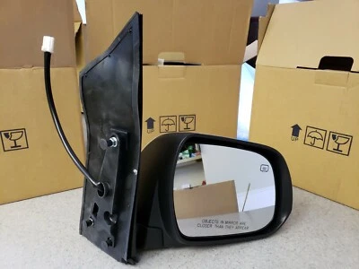 Espejo retrovisor puerta lateral derecho pasajero nuevo blanco Toyota Sienna 2011-2014 eléctrico térmico Foto 1 de 4