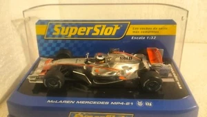 qq H 2813 SUPERSLOT MC LAREN MP4-21 #4 PEDRO DE LA ROSA SCALEXTRIC UK H2813 * - Imagen 1 de 3